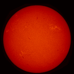 Image of Sun's chromosphere