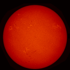 Image of Sun's chromosphere