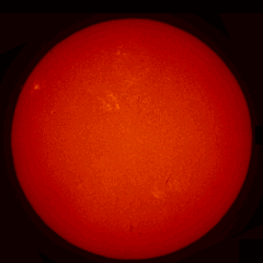 Image of Sun's chromosphere