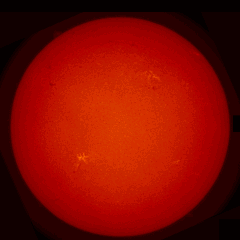 Image of Sun's chromosphere