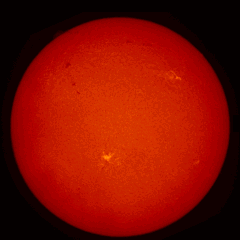 Image of Sun's chromosphere