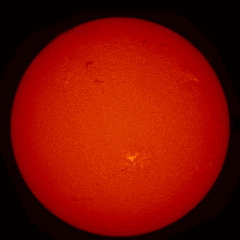 Image of Sun's chromosphere