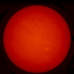 Image of Sun's chromosphere