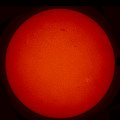 Image of Sun's chromosphere