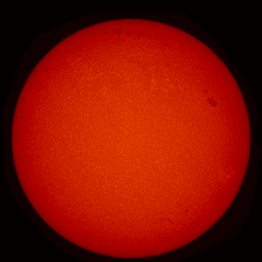 Image of Sun's chromosphere