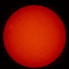 Image of Sun's chromosphere