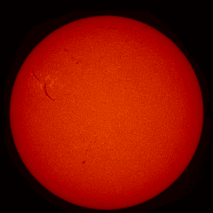 Image of Sun's chromosphere