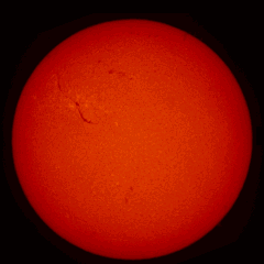 Image of Sun's chromosphere