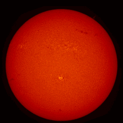 Image of Sun's chromosphere