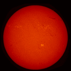 Image of Sun's chromosphere