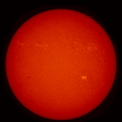 Image of Sun's chromosphere