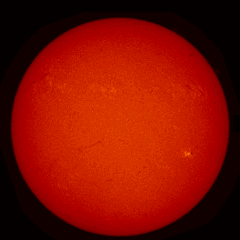 Image of Sun's chromosphere