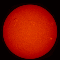 Image of Sun's chromosphere