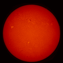 Image of Sun's chromosphere