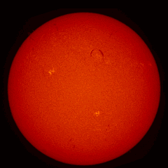 Image of Sun's chromosphere