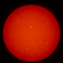 Image of Sun's chromosphere