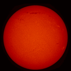 Image of Sun's chromosphere