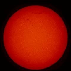 Image of Sun's chromosphere