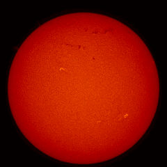 Image of Sun's chromosphere