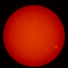 Image of Sun's chromosphere