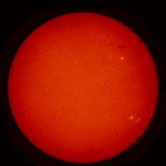 Image of Sun's chromosphere