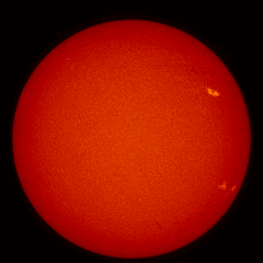 Image of Sun's chromosphere