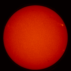 Image of Sun's chromosphere