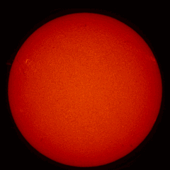 Image of Sun's chromosphere