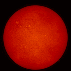 Image of Sun's chromosphere