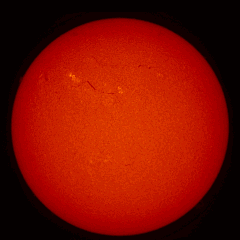 Image of Sun's chromosphere