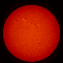 Image of Sun's chromosphere