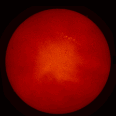 Image of Sun's chromosphere