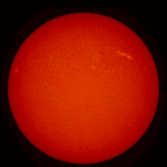 Image of Sun's chromosphere