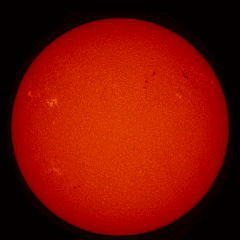 Image of Sun's chromosphere