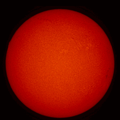 Image of Sun's chromosphere