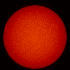 Image of Sun's chromosphere