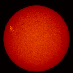 Image of Sun's chromosphere