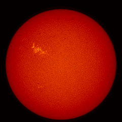 Image of Sun's chromosphere