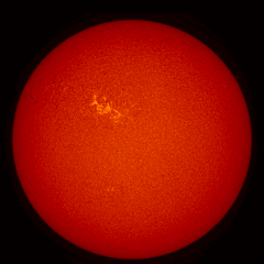 Image of Sun's chromosphere