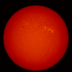 Image of Sun's chromosphere