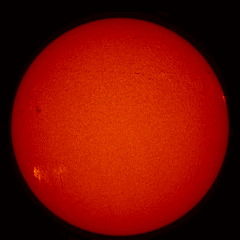 Image of Sun's chromosphere