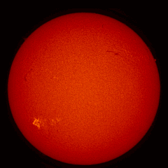 Image of Sun's chromosphere