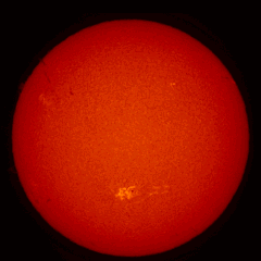 Image of Sun's chromosphere