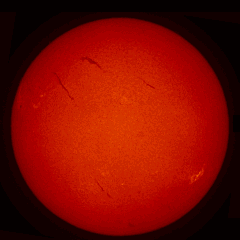 Image of Sun's chromosphere