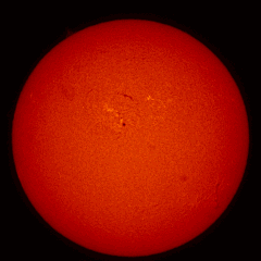 Image of Sun's chromosphere