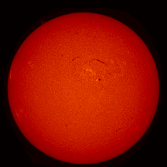 Image of Sun's chromosphere