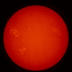 Image of Sun's chromosphere