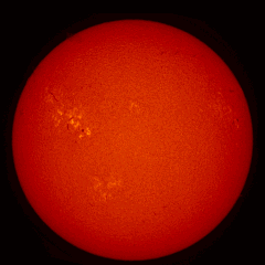 Image of Sun's chromosphere