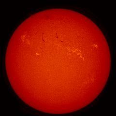 Image of Sun's chromosphere