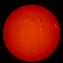 Image of Sun's chromosphere